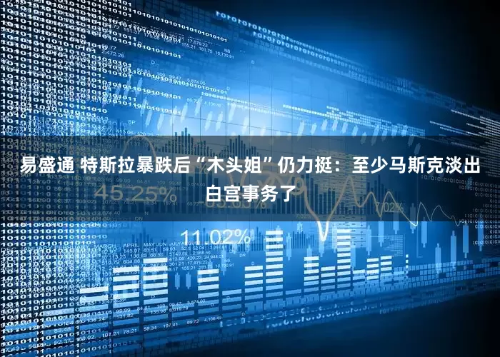 易盛通 特斯拉暴跌后“木头姐”仍力挺：至少马斯克淡出白宫事务了