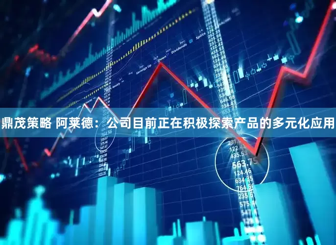 鼎茂策略 阿莱德：公司目前正在积极探索产品的多元化应用